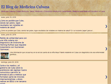 Tablet Screenshot of medicinacubana.blogspot.com