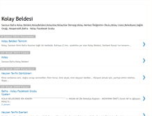 Tablet Screenshot of kolaybeldesi.blogspot.com