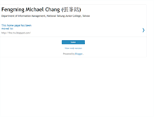 Tablet Screenshot of fmchang.blogspot.com