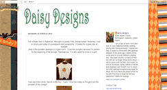 Desktop Screenshot of daisydesigns-embroideryandappliques.blogspot.com