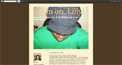 Desktop Screenshot of loominglilly.blogspot.com