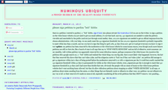 Desktop Screenshot of numinousubiquity.blogspot.com