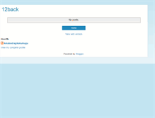 Tablet Screenshot of 12back.blogspot.com