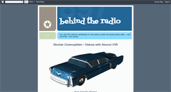 Desktop Screenshot of behindtheradio.blogspot.com