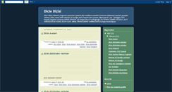 Desktop Screenshot of dicledizim.blogspot.com