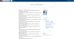 Desktop Screenshot of jisanalysis.blogspot.com