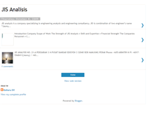 Tablet Screenshot of jisanalysis.blogspot.com