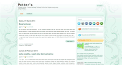 Desktop Screenshot of coretan-potter.blogspot.com