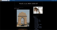 Desktop Screenshot of chechu-viajealaindia.blogspot.com