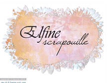 Tablet Screenshot of elfinescrapouille.blogspot.com