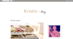 Desktop Screenshot of kristinby.blogspot.com