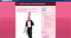 Desktop Screenshot of cat-costume.blogspot.com
