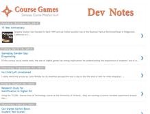 Tablet Screenshot of coursegames.blogspot.com