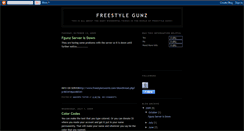 Desktop Screenshot of freestylegunz.blogspot.com