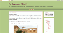 Desktop Screenshot of el-patio-de-rocio.blogspot.com