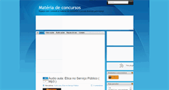 Desktop Screenshot of passandoemconcurso.blogspot.com