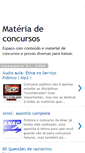 Mobile Screenshot of passandoemconcurso.blogspot.com