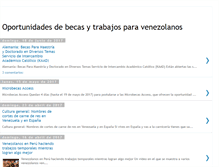 Tablet Screenshot of becaytrabajo.blogspot.com