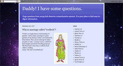 Desktop Screenshot of daddyanswers.blogspot.com