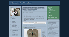 Desktop Screenshot of fourunderfour.blogspot.com