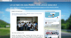 Desktop Screenshot of loultimoensanpedro.blogspot.com