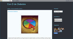 Desktop Screenshot of conddediabetes.blogspot.com