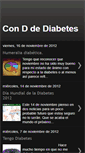 Mobile Screenshot of conddediabetes.blogspot.com