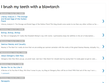 Tablet Screenshot of blowtorchtoothbrush.blogspot.com