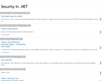 Tablet Screenshot of dotnetsecurity.blogspot.com
