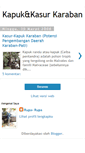 Mobile Screenshot of kapukkasurkaraban.blogspot.com