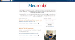 Desktop Screenshot of medsonix.blogspot.com