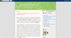 Desktop Screenshot of elcarozodelasunto.blogspot.com