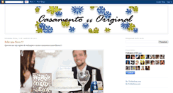 Desktop Screenshot of casamentoriginal.blogspot.com
