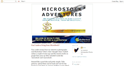 Desktop Screenshot of microstockjourney.blogspot.com