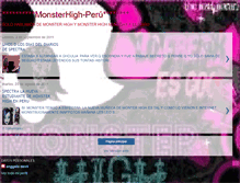 Tablet Screenshot of monsterhighperu.blogspot.com