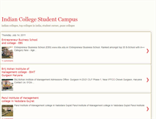 Tablet Screenshot of indiacollegecampus.blogspot.com