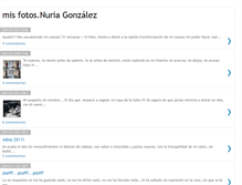 Tablet Screenshot of misfotosnuriagonzalez.blogspot.com