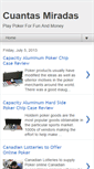 Mobile Screenshot of cuantasmiradas.blogspot.com