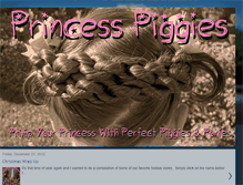 Tablet Screenshot of princesspiggies.blogspot.com