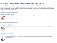 Tablet Screenshot of evitatrabajosocial.blogspot.com