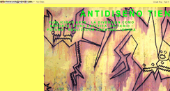 Desktop Screenshot of antidisenio.blogspot.com