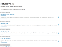 Tablet Screenshot of naturalvibes.blogspot.com