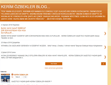 Tablet Screenshot of kerimozbekler.blogspot.com