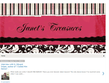 Tablet Screenshot of janetstreasures.blogspot.com