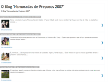 Tablet Screenshot of namoradasdepreposos07.blogspot.com