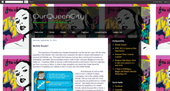 Desktop Screenshot of ourqueencity.blogspot.com