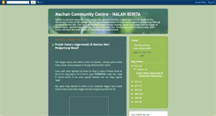 Desktop Screenshot of machancommunity.blogspot.com