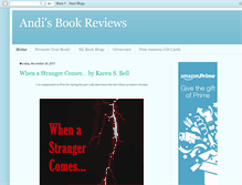 Tablet Screenshot of andisbookreviews.blogspot.com