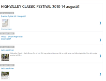 Tablet Screenshot of highvalleyclassic.blogspot.com