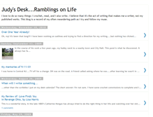 Tablet Screenshot of judithsdesk.blogspot.com